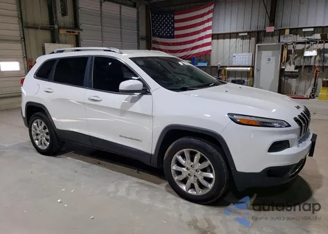 2016 Jeep Cherokee Limited z USA, uszkodzony, nr VIN 1C4PJMDB3GW209030